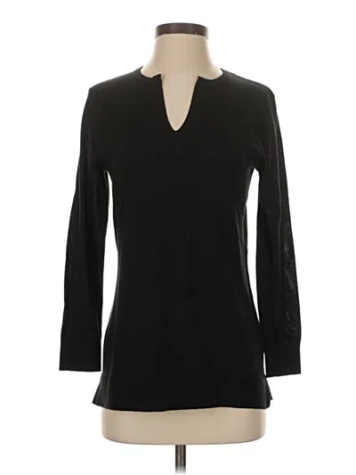 Pre-owned Van Heusen Pullover Sweater In Black