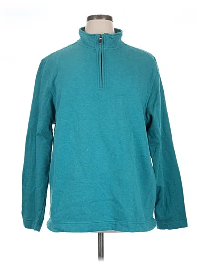 Pre-owned Van Heusen Pullover Sweater In Blue