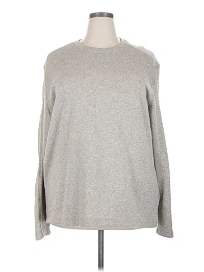 Pre-owned Van Heusen Pullover Sweater In Gray