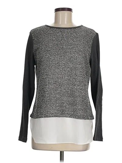 Pre-owned Van Heusen Pullover Sweater In Gray
