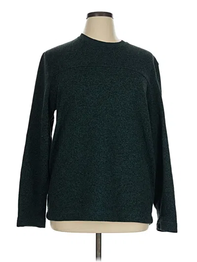 Pre-owned Van Heusen Pullover Sweater In Green