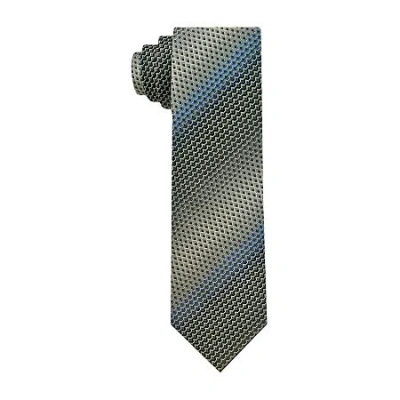 Van Heusen Shaded Geometric Tie In Green