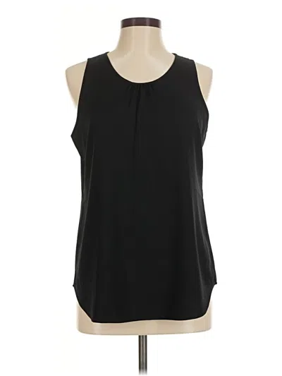 Pre-owned Van Heusen Sleeveless T-shirt In Black