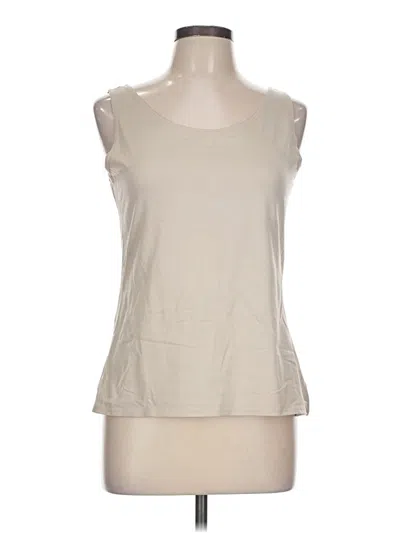 Pre-owned Van Heusen Sleeveless T-shirt In Ivory