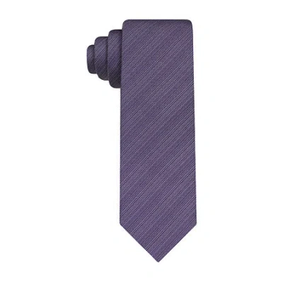 Van Heusen Striped Tie In Blue