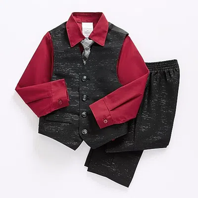 Van Heusen Kids' Toddler Boys 3-pc. Suit Set In Red