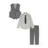 Van Heusen Toddler Boys 4-pc. Suit Set In Gray