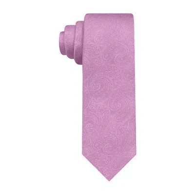Van Heusen Tonal Paisley Tie In Pink