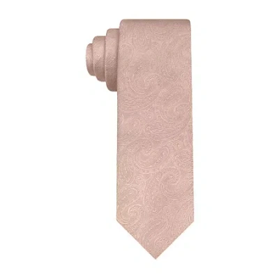 Van Heusen Tonal Paisley Tie In Pink
