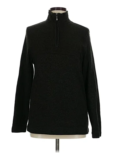 Pre-owned Van Heusen Turtleneck Sweater In Black