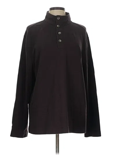 Pre-owned Van Heusen Turtleneck Sweater In Black