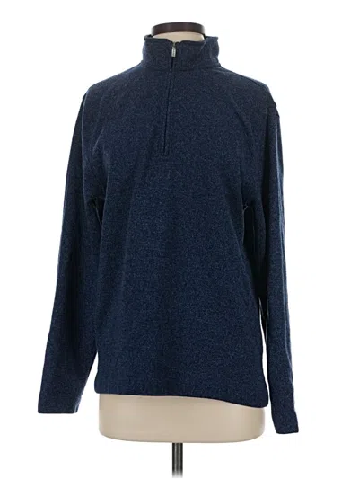 Pre-owned Van Heusen Turtleneck Sweater In Blue
