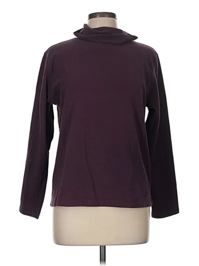 Pre-owned Van Heusen Turtleneck Sweater In Burgundy