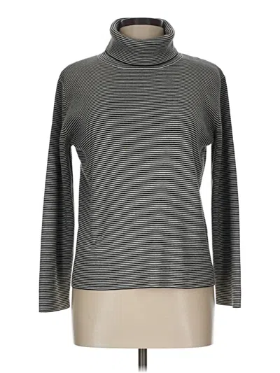 Pre-owned Van Heusen Turtleneck Sweater In Gray