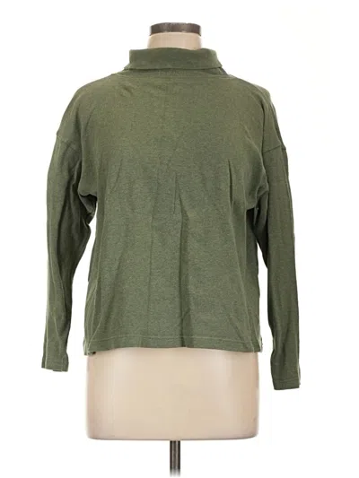 Pre-owned Van Heusen Turtleneck Sweater In Green