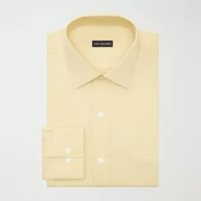 Van Heusen Ultra Flex Mens Wrinkle Free Dress Shirt In White