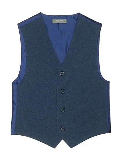 Pre-owned Van Heusen Kids' Vest In Blue