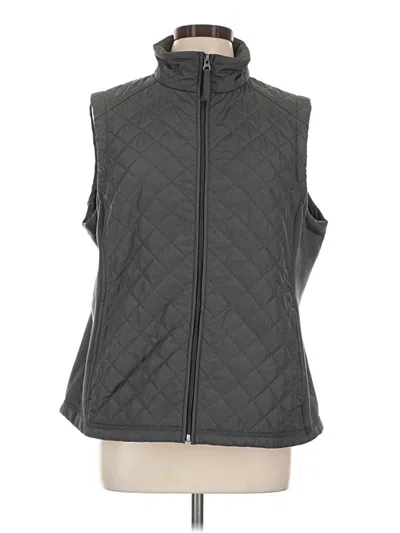 Pre-owned Van Heusen Vest In Gray
