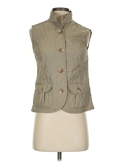 Pre-owned Van Heusen Vest In Green