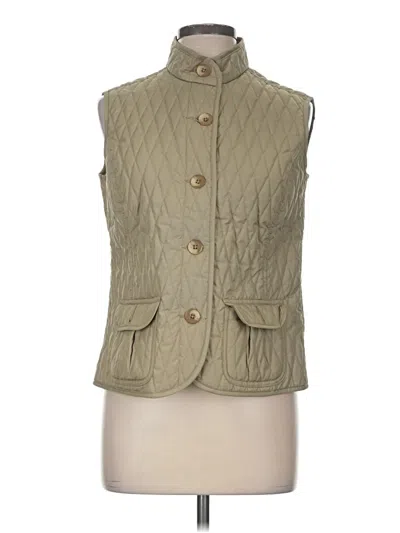 Pre-owned Van Heusen Vest In Green