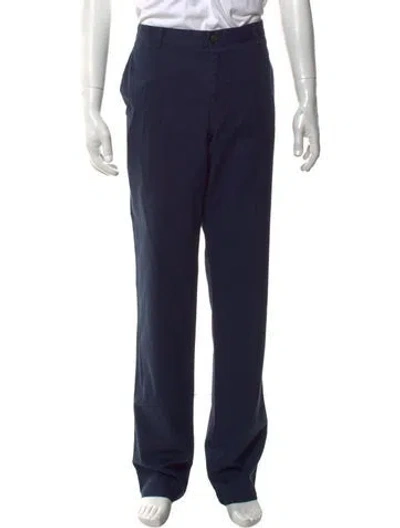 Pre-owned Van Laack Dress Pants In Blue