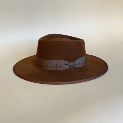 Van Palma Abbie Hat In Whisky In Brown
