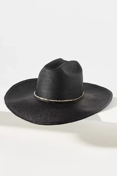 Van Palma Diego Straw Cowboy Rancher In Black