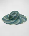 VAN PALMA EMA STRAW LARGE BRIM HAT