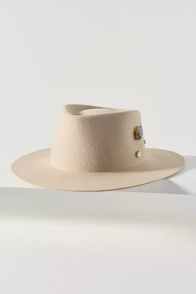 Van Palma Georgina Wool Rancher In Ivory