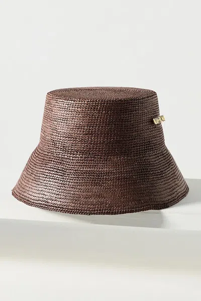 Van Palma Gina Bucket Hat In Brown