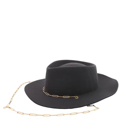 Van Palma Ladies Charcoal Ulysse Hat