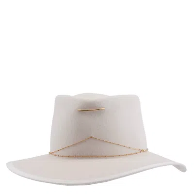 Van Palma Ladies White Anna Hat