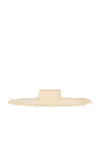 Van Palma Leonie Visor In Natural In Brown