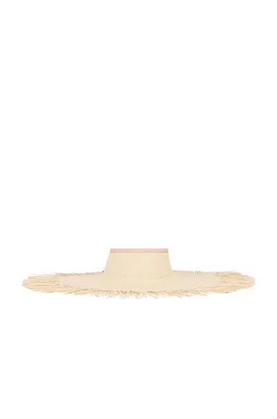 Van Palma Leonie Visor In Natural In Brown
