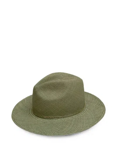 Van Palma Luisa Chain-trim Hat In Green