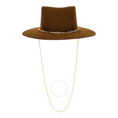 Van Palma Ulysse Bi-chain Hat In Brown