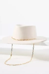 Van Palma Ulysse Wool Fedora In White