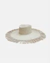 Van Palma Women's Aurora Sun Hat In Natural In White