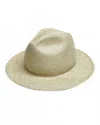 Van Palma Luisa Straw Hat With Chain In Neutral