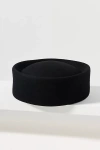 Van Palma Wool Felt Pillbox Hat In Black