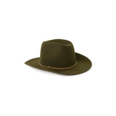 Van Palma Wool Hat In Green