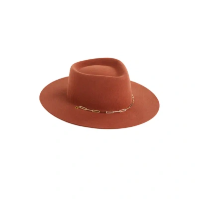 Van Palma Wool Hat In Brown