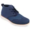 Vance Barett Knit Chukka Boot In Blue