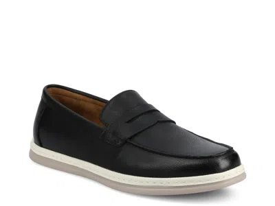 Vance Brantley Penny Loafer In Black