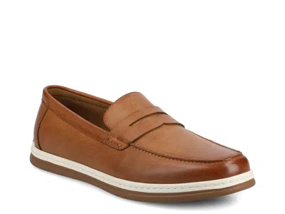 Vance Brantley Penny Loafer In Brown