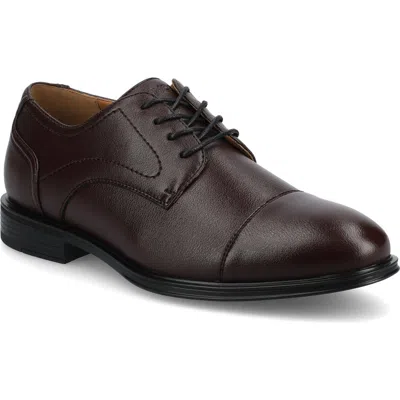 Vance Co. Vance Co Alec Cap Toe Derby In Oxblood