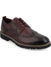 Vance Co. Campbell Wingtip Derby In Black