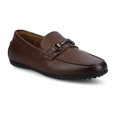 Vance Co. Charles Mens Moc Closed Toe Loafers In Brown