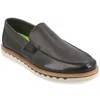 Vance Co. Dallas Tru Comfort Slip-on In Gray