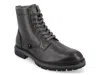 Vance Co. Denver Lug Sole Boot In Black